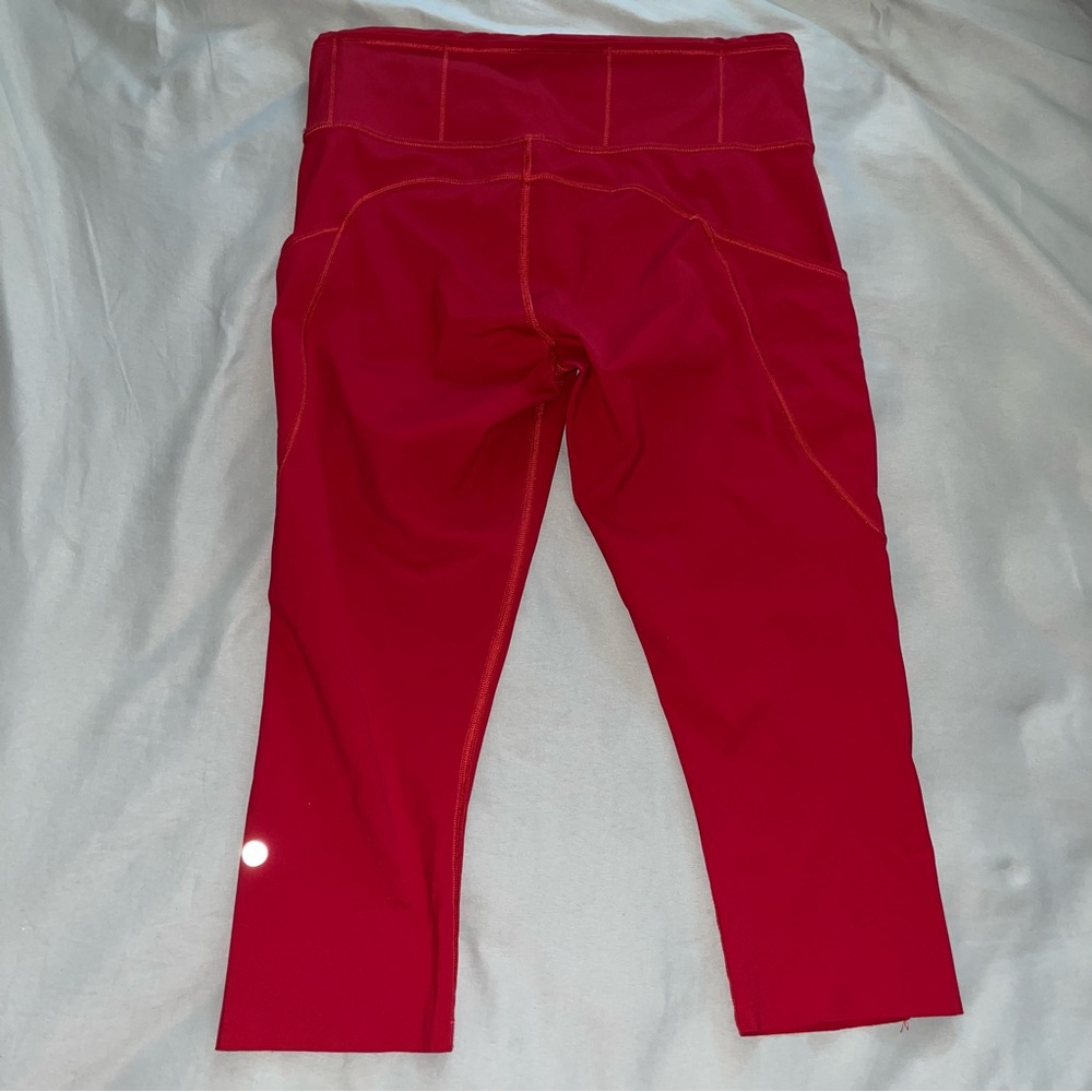 Lulu Lemon Red Leggings